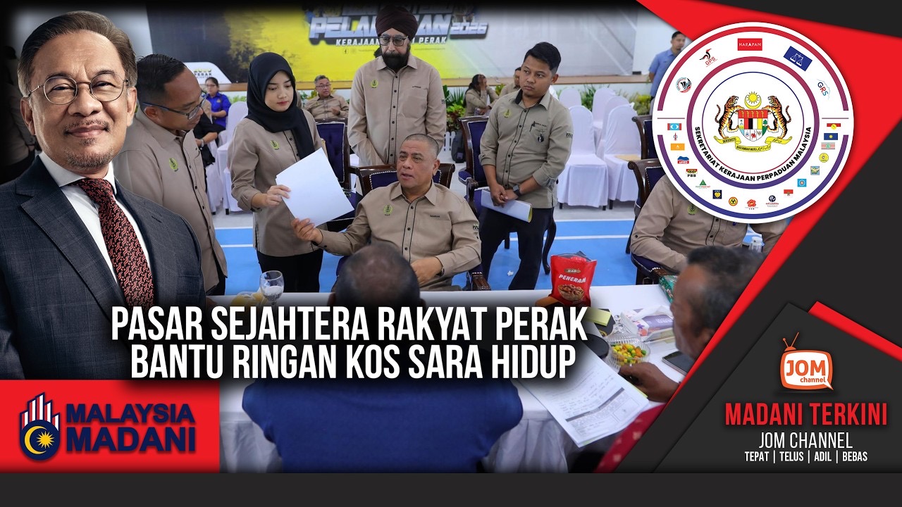 MADANI TERKINI | PASAR SEJAHTERA RAKYAT PERAK BANTU RINGAN KOS SARA HIDUP