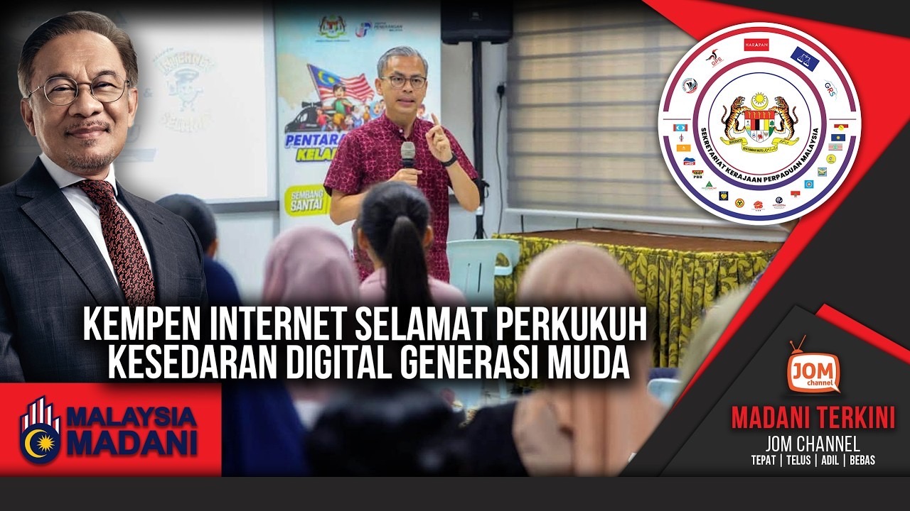 MADANI TERKINI | KEMPEN INTERNET SELAMAT PERKUKUH KESEDARAN DIGITAL GENERASI MUDA