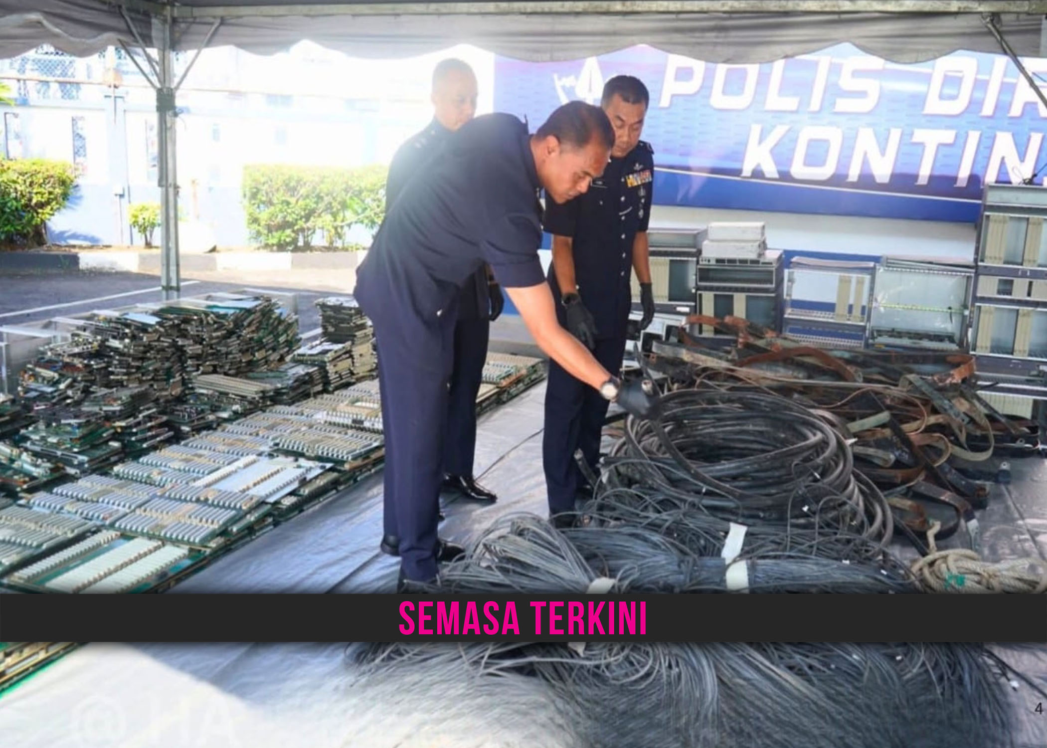 GENG LAKINO GARUDA TUMPAS, KERUGIAN HAMPIR RM1 JUTA
