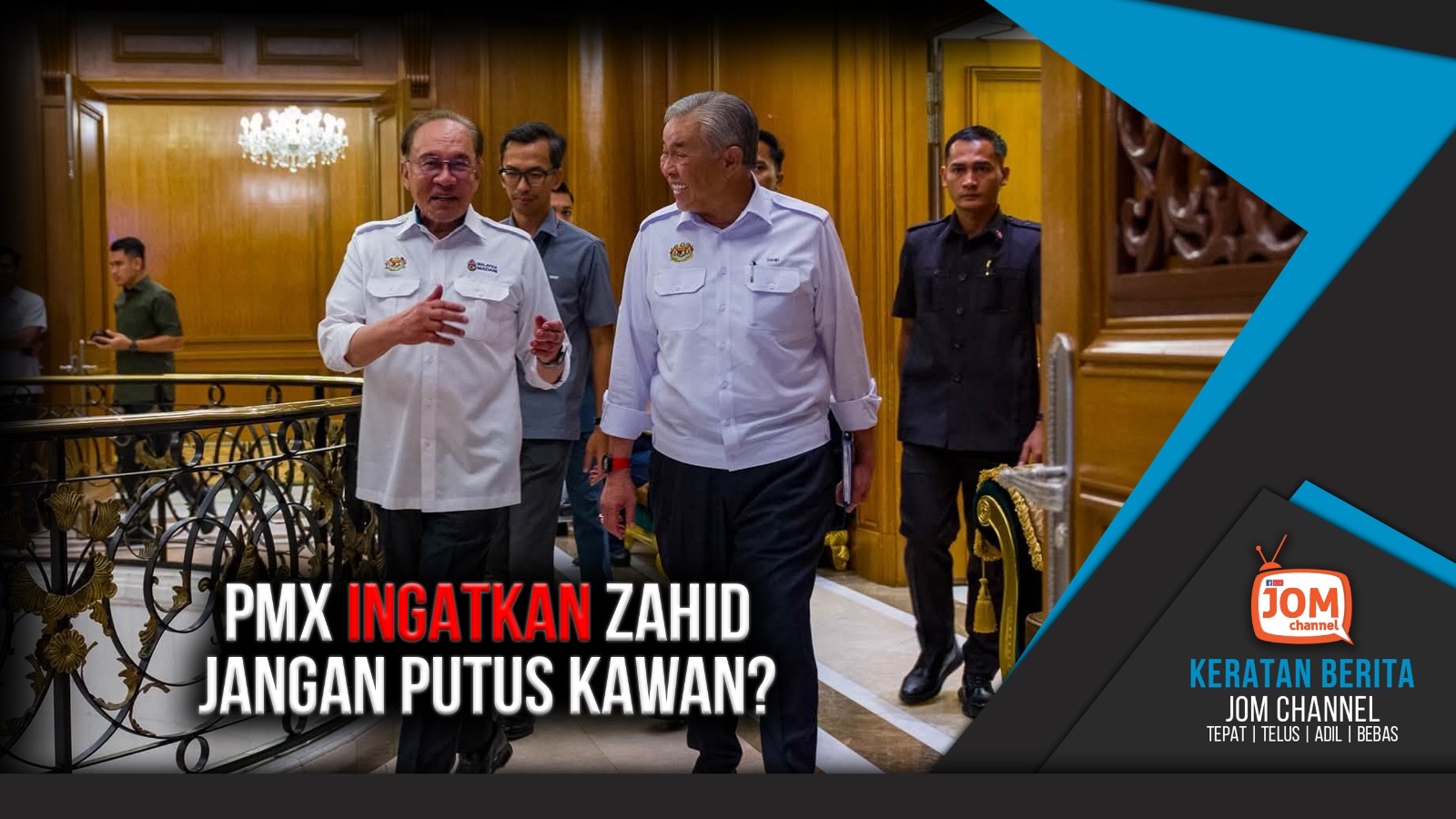 PMX INGATKAN JANGAN PUTUS KAWAN
