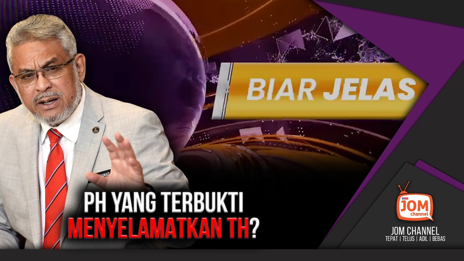 BIAR JELAS | PANAS!! PH JELAS TAK POLITIKKAN ISU RCI TABUNG HAJI