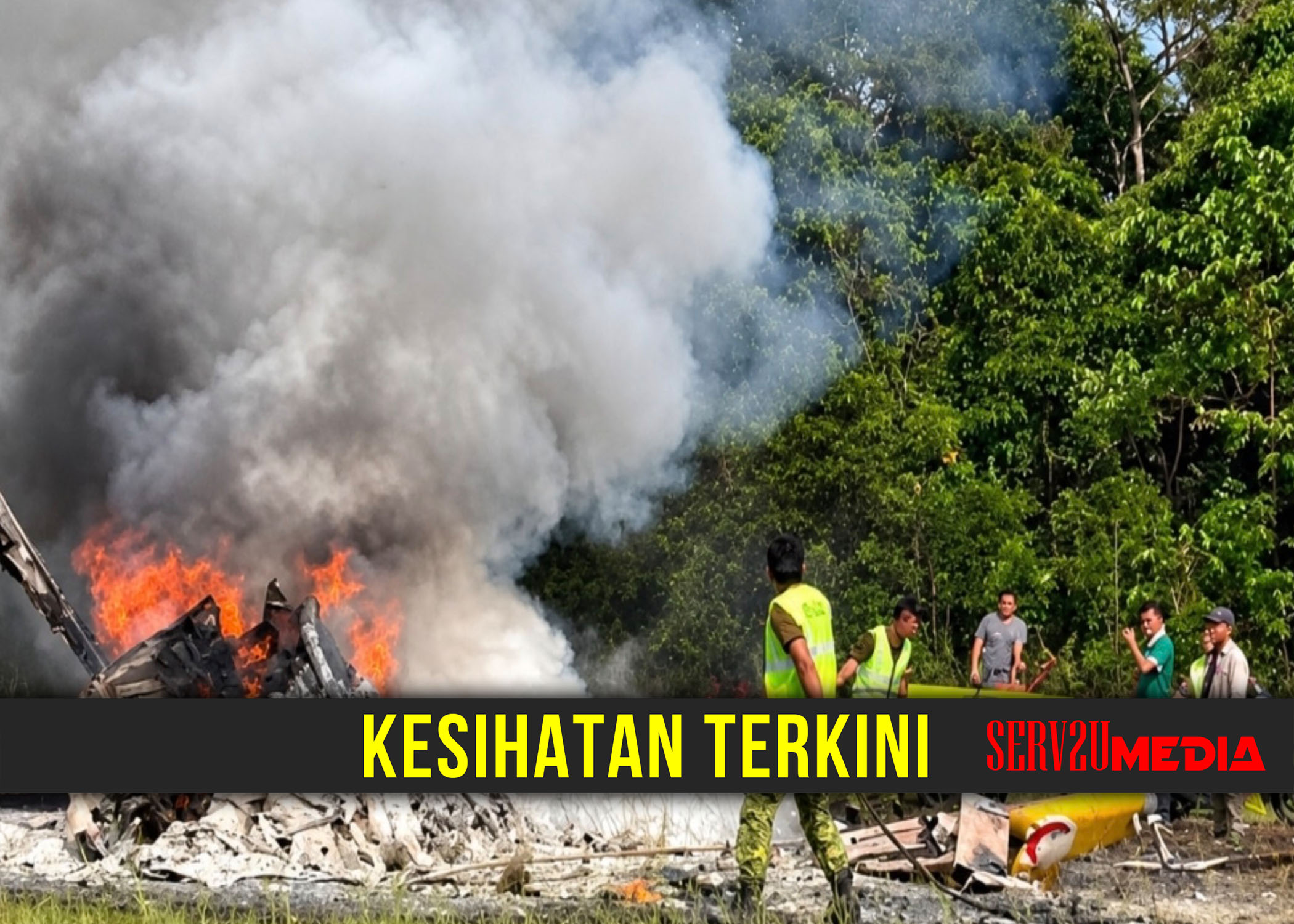 LIMA MAUT HELIKOPTER FDS TERHEMPAS