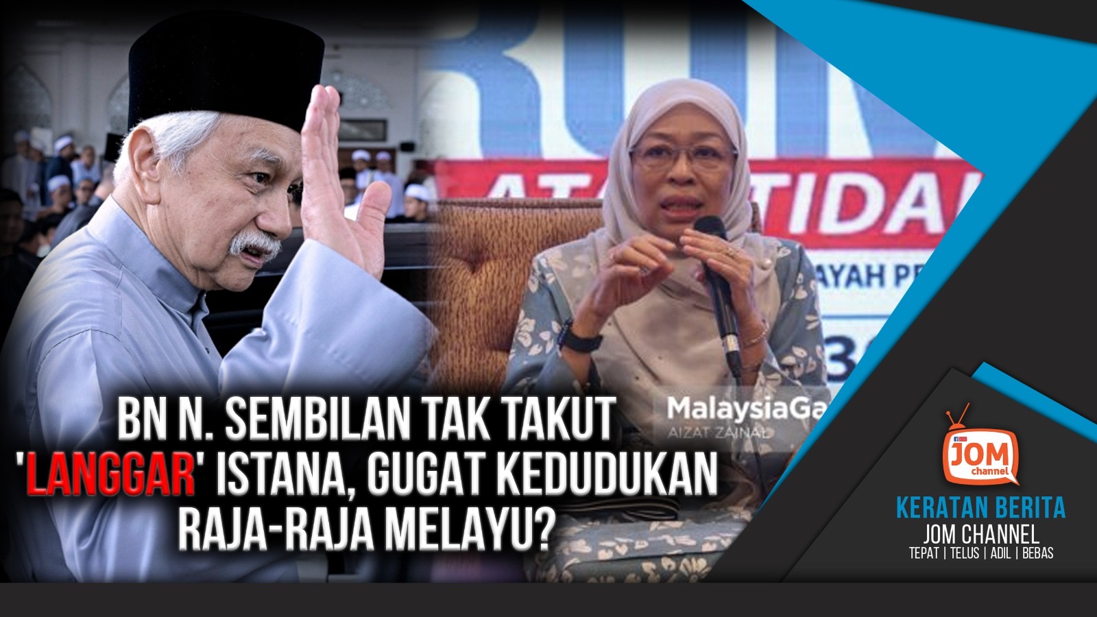 PROSES PENURUNAN TAKHTA TUANKU MUHRIZ BUKAN SESUKA HATI