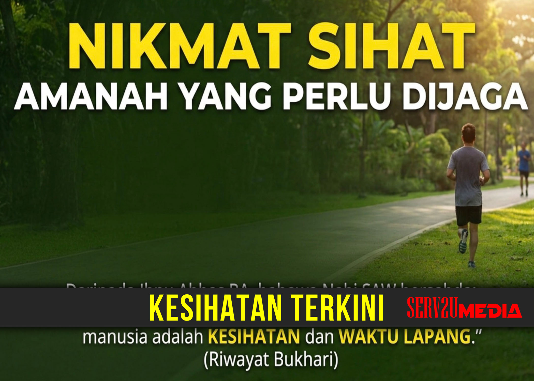 JEREBU DAN INFLUENZA: KESIHATAN PERLU DIPELIHARA SEBAGAI AMANAH